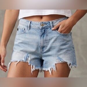 Kancan Distressed Denim Shorts, Size 7/27